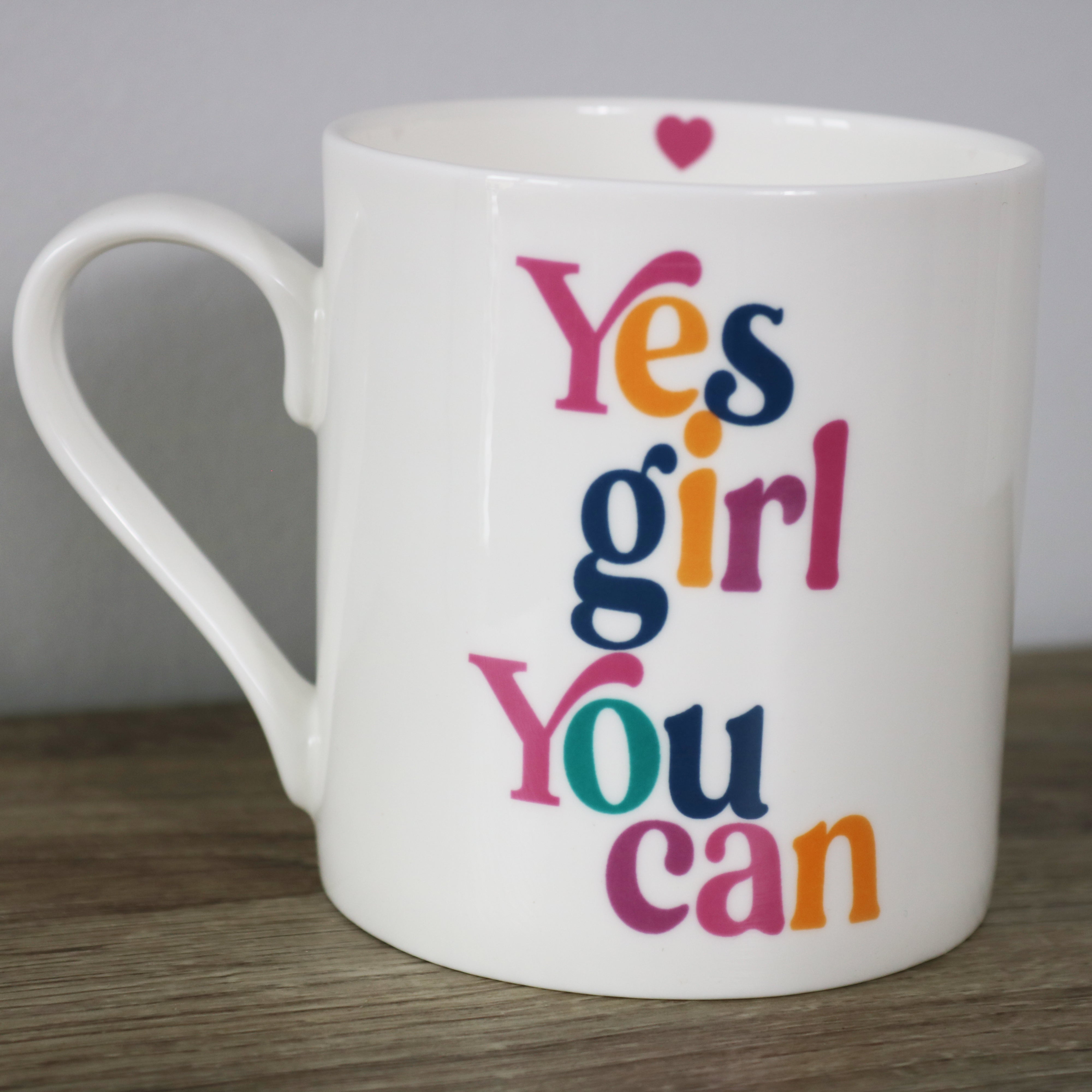 Yes Girl You Can Large Mug
