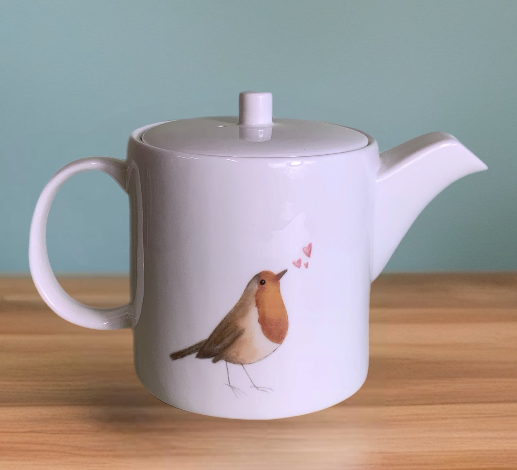 The Robin Teapot